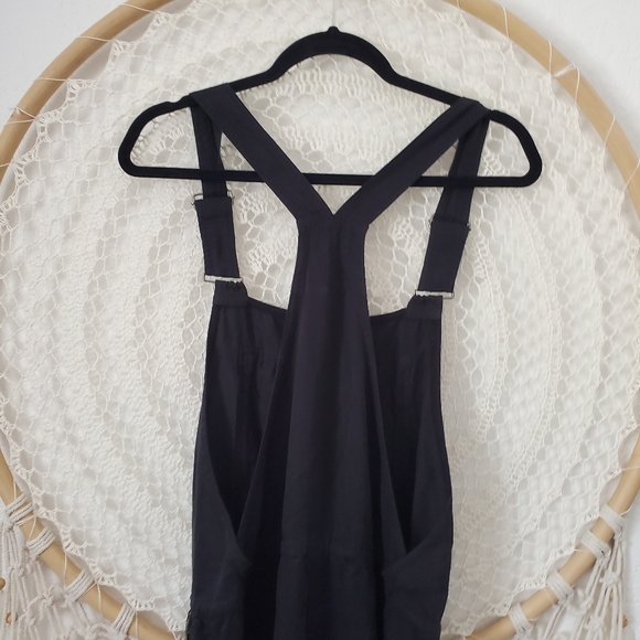 Aritzia Wilfred Free Valletta Overalls Black Lyocell Size XS - Picture 9 of 10